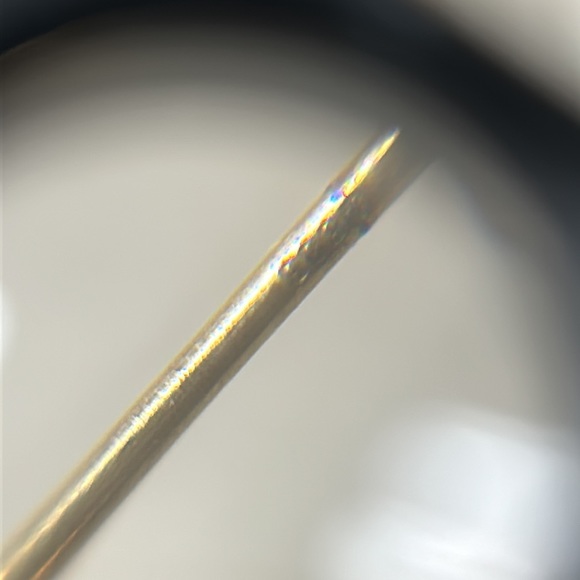 🖤14K gold post “X” design earrings - Picture 12 of 17